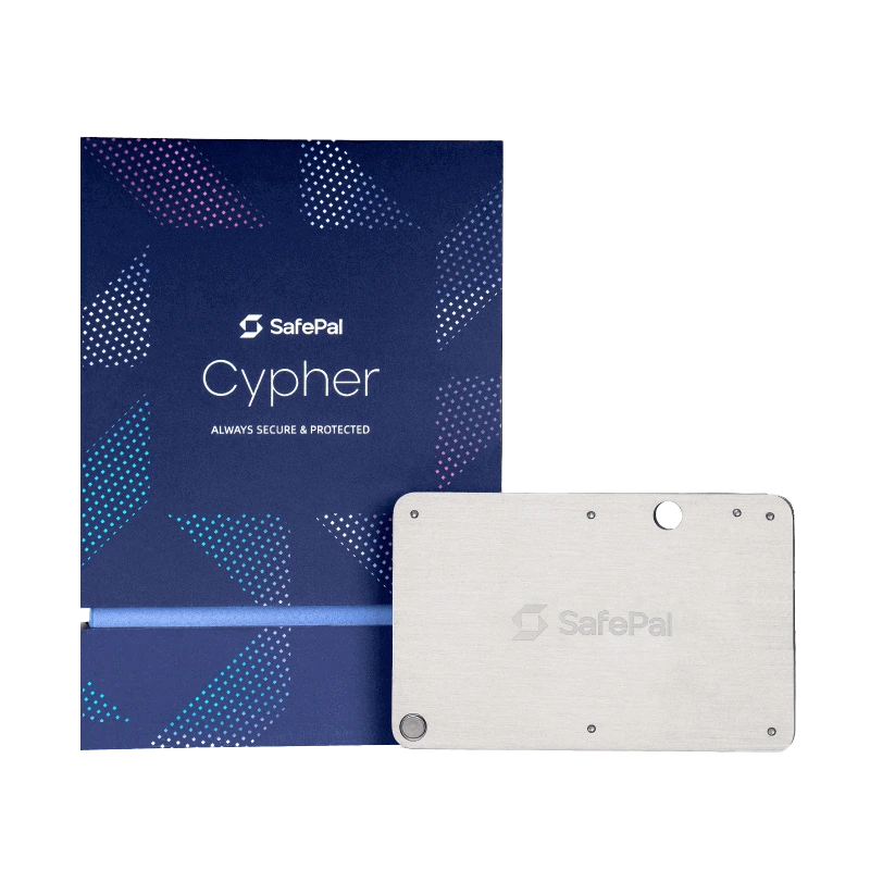 safepal cypher 1 سایفر سیف پل, سیف پل سایفر, محافظ فلزی عبارات بازیابی سیف پل, محافظ کلمات بازیابی, سیف پل, خرید سیف پل سایفر, خرید سایفر سیف پل, لوازم جانبی سیف پل, safepal cypher, cypher safepal, تهران ولت