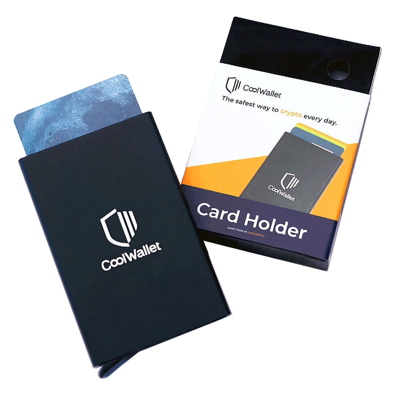 coolwallet protector محافظ فلزی کول ولت - Image 1