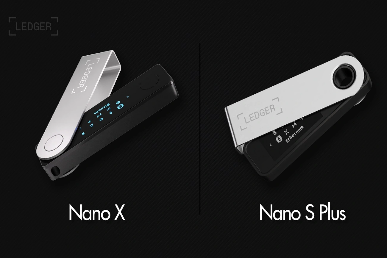 مقایسه و بررسی تفاوت‌های لجر نانو اس پلاس و لجر نانو ایکس Ledger nano s plus ledger nano x