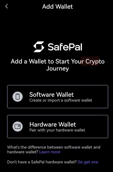 راه اندازی SafePal S1 Pro