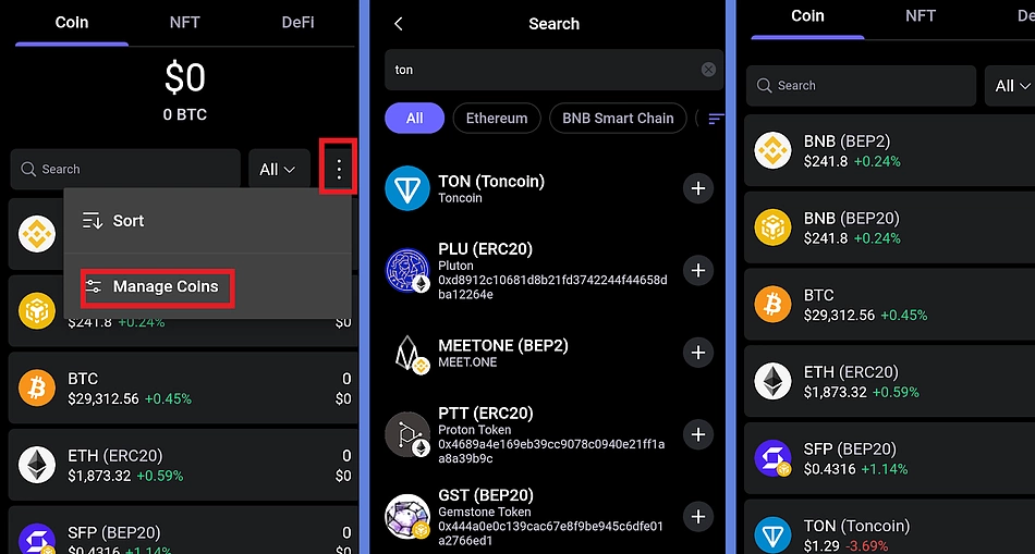 بهترین کیف پول TON تون 12