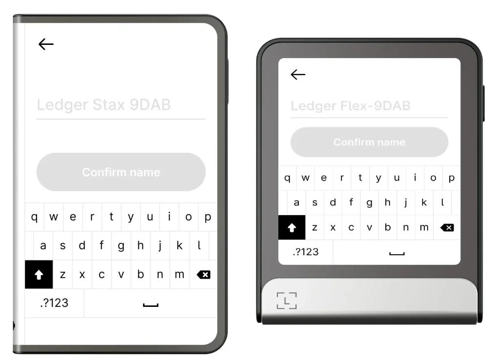 راه اندازی و تنظیم لجر فلکس و لجر استکس Ledger Flex Ledger Stax setup