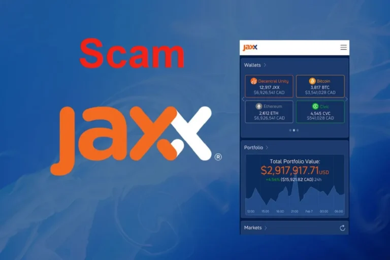 کلاهبرداری کیف پول جکس لیبرتی Jaxx Liberty