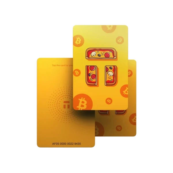 تنجم, تنجم بیتکوین پیتزا ادیشن, کیف پول سخت افزاری, خرید کیف پول تنجم, کیف پول تنجم, خرید کیف پول tangem, سخت افزار تنجم, تنجم Bitcoin, تهران ولت, تهران والت, خرید کیف پول دیجیتال