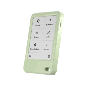 کیف پول سخت افزاری لجر نانو نسل ۵ سبز Matcha Green