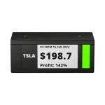 تیکر متر (TickrMeter) | نمایشگر قیمت لحظه‌ای ارز دیجیتال، سهام و فارکس
