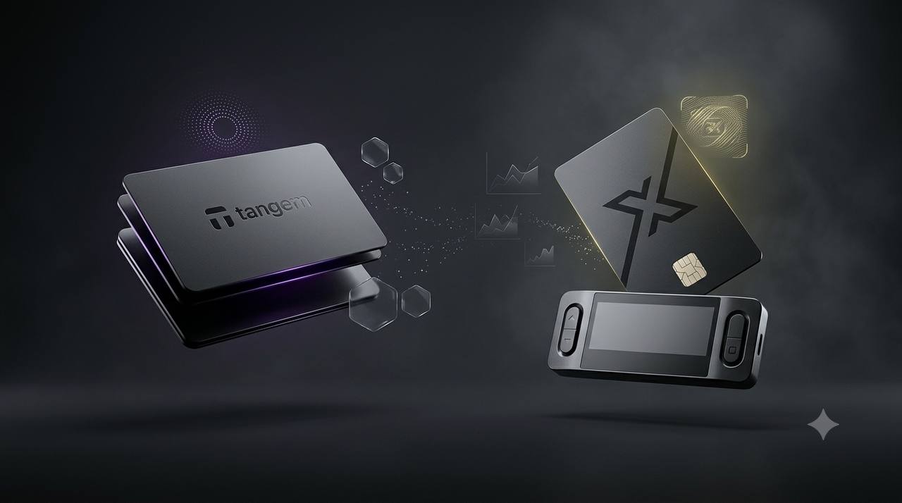 مقایسه ELLIPAL X Card و Tangem؛ کدام کیف پول بهتر است؟
