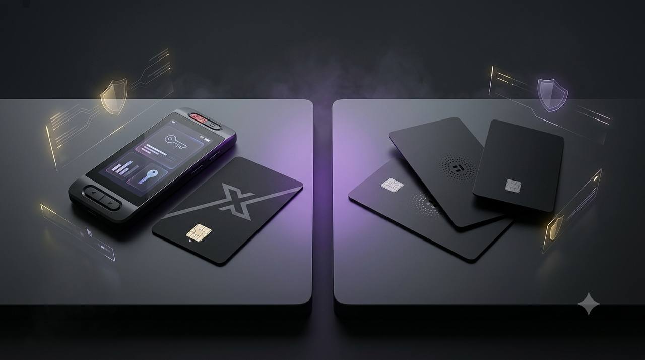 مقایسه ELLIPAL X Card و Tangem؛ کدام کیف پول بهتر است؟