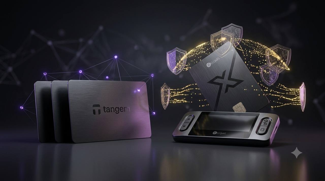 مقایسه ELLIPAL X Card و Tangem؛ کدام کیف پول بهتر است؟