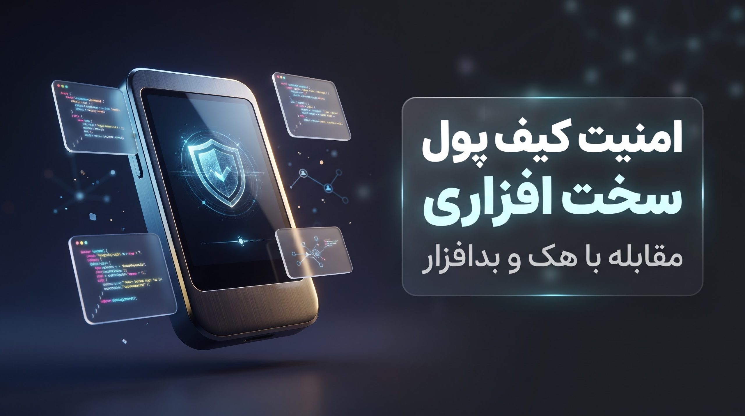 امنیت کیف پول سخت افزاری؛ مقابله با هک و بدافزار